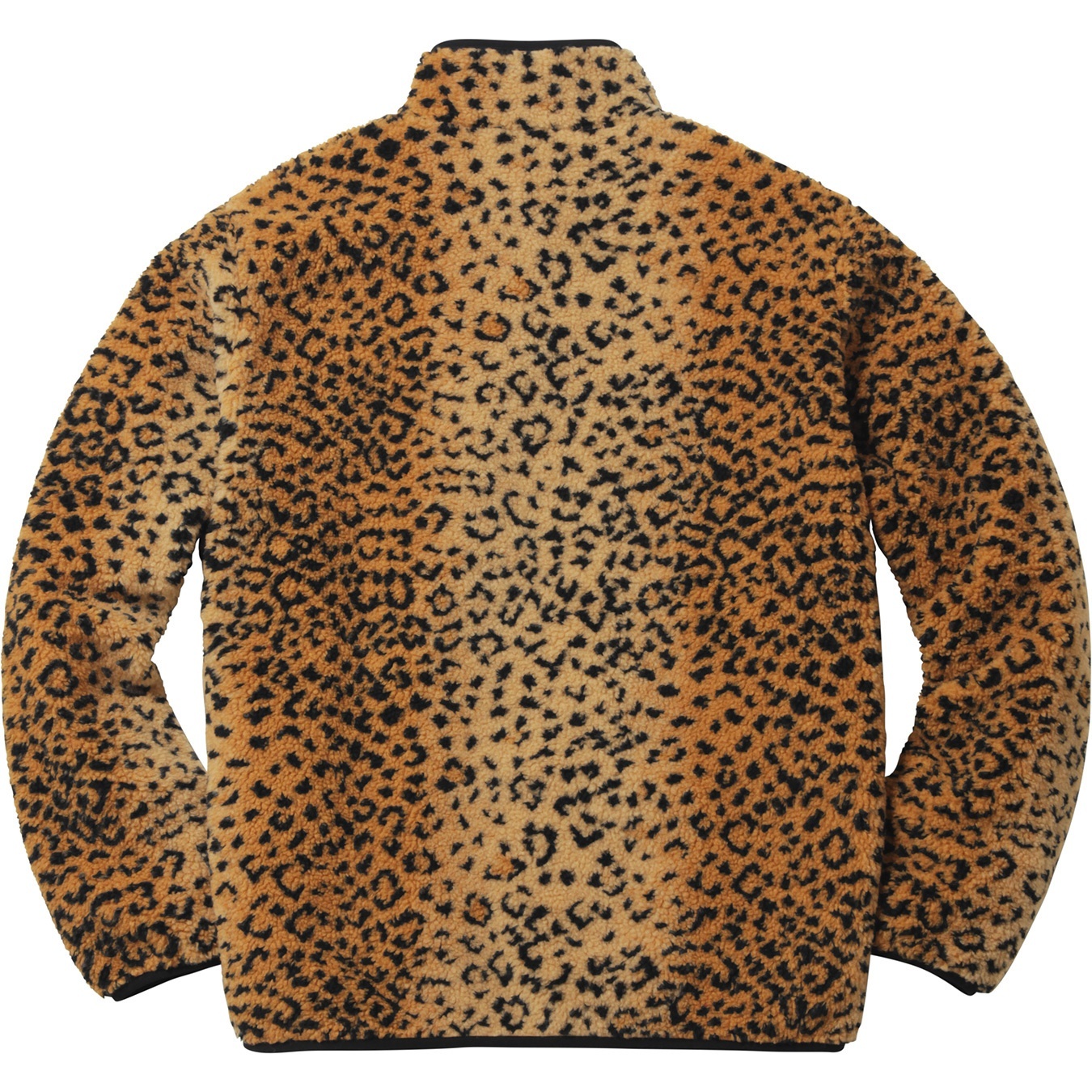 Leopard Fleece Reversible Jacket view 8